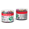 Точилка металлическая ErichKrause Ferro Color, 1 отв. ассорти (в тубусе по 48 шт)