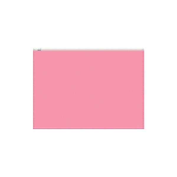 Папка на молнии А4 Zip-пакет ErichKrause® Diagonal Pastel, пластиковый, непрозрачный, ассорти (в пакете по 12 шт.)
