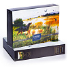 Пазлы 500 эл. А2 480х330мм LEGEND ART Series "Два спаниеля" в подарочн. коробочке + Постер "Premium