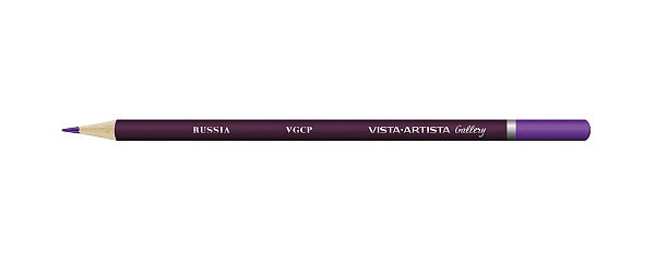 Карандаш цветной художественный "VISTA-ARTISTA" "Gallery"  заточенный 409 Фиолетовый (Violet)