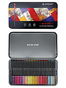 Карандаши 72 цв. ACMELIAE Blackwood Artmate в металлическом футляре