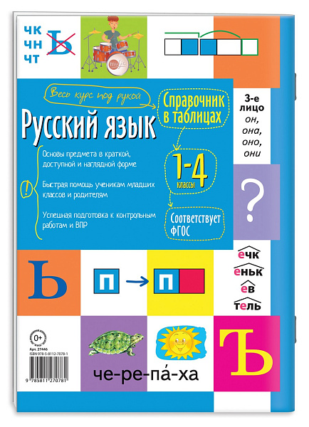 АйрПресс/Справочник/СправТабл//ФГОС. Русскийязык/1-4 кл