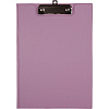 Папка-планшет с зажимом "deVENTE. Pastel" А4 с внутр. карман., толщина 2,5 мм, ПВХ 150 мкм розовая