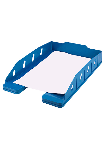 Лоток горизонтальный ОФИС - ДЫМЧАТЫЙ. ЛАЗУРЬ  62х340х250