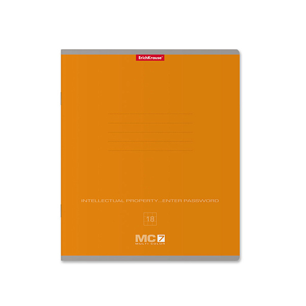 Тетрадь 18 листов в клетку "MC-7" ассорти, _MIX-PACK ErichKrause®