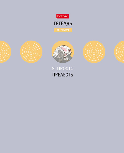 Тетрадь 48 л. кл. "Калан Кеша" 60-65г/кв.м мат.ламин. 5 диз.в блоке скругл.углы 