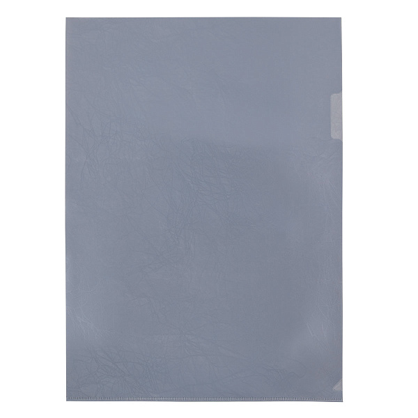 Папка - уголок A4 "Expert Complete" Premier 180 мкм волокно серый new EC210300015