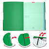 Тетрадь А4 48х2 л. кл. в съемной пласт. обл. ErichKrause FolderBook, зеленый 