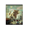 Тетрадь 48 листов в клетку "Big City Cats", глянцевая ламинация ErichKrause  _MIX-PACK