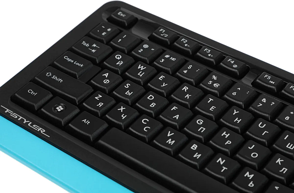 Клавиатура A4Tech Fstyler FK10 черный/синий USB