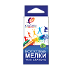 Мелки восковые 6 цв. Луч "Классика" круглые 8*90 к/к