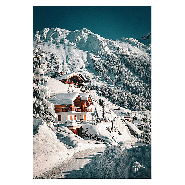 Пазл Премиальная коллекция 1500 эл. "Зима в Вербье" "ФРЕЯ"