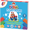 Пластилин 10 цв. Луч плавающий