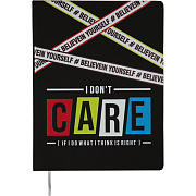Дневник 1-11 кл. 48 л. "deVENTE. Don't Care" тв. обложка из искусст. кожи, шелкография, 1 ляссе
