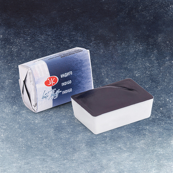 Акварель кювета 2,5 мл Индиго Белые ночи 