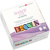 Акрил по шелку 6 цв. 50 мл.+ резерв 2 по 18мл  Батик,DECOLA