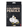 Карандаши 18 цв. "BLACK EXELLENCE", ГУСИ