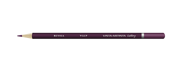 Карандаш цветной художественный "VISTA-ARTISTA" "Gallery"  заточенный 417 Баклажан (Perylene purple)