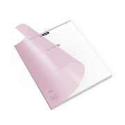 Тетрадь с пластиковой обложкой на скобе ErichKrause® Классика CoverPrо Pastel, розовый, А5+, 96л. клетка