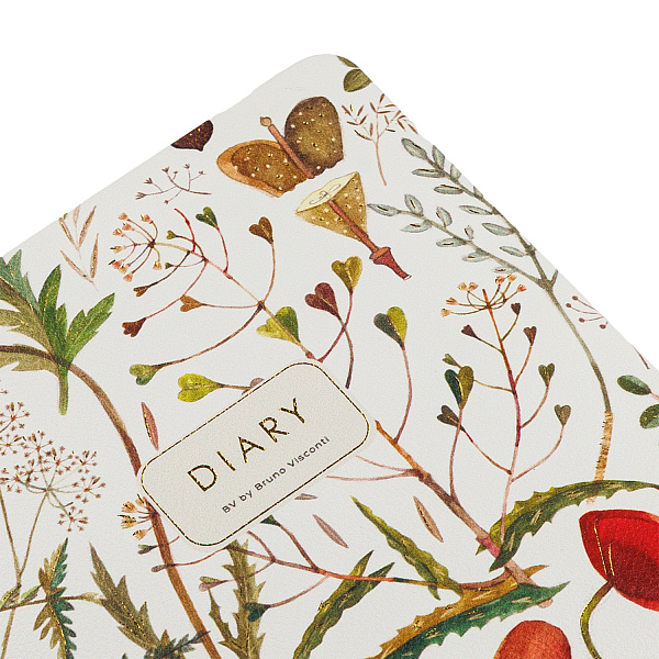 Ежедневник недат А5+ "FLORA.Луговые травы"