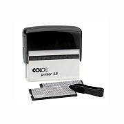 Самонаборный штамп  7 строк (5 с рамкой), 2 кассы 