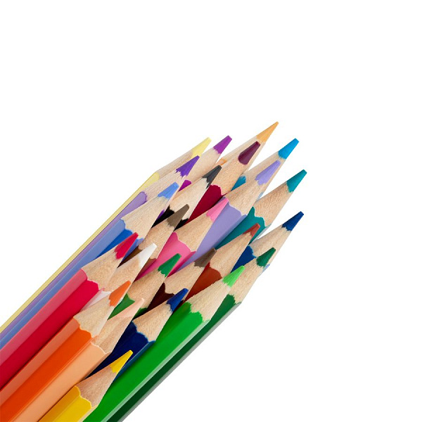 Карандаши 24 цвета Koh-I-Noor "RED LION", картонная коробка с европодвесом