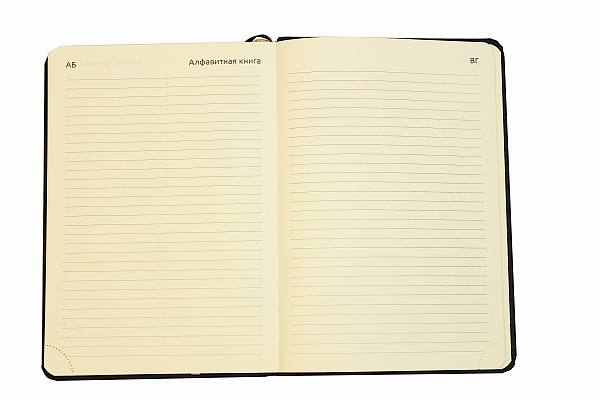 Ежедневник недат А5 "deVENTE. Chic" черный, 320 стр, кремовая бумага, тв. обложка из искусственной кожи с поролоном, магнитная створка, карман для телефона и визиток на обратной стороне обложки, черный форзац 