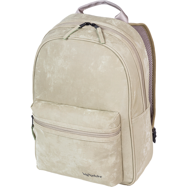 Рюкзак "deVENTE. sigNATURE" 40x28x12 см (14 л) 500 г подростковый, текстурированная искусственная кожа, противоугонная система анти-вор с антивандальной молнией, 1 отделение на антивандальной молнии с плотным карманом для ноутбука до 15 дюймов и книг