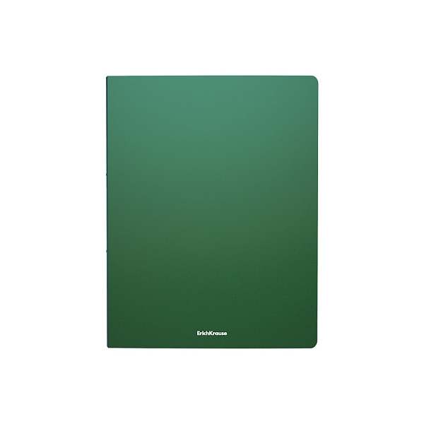 Папка 20ф пластиковая ErichKrause® Classic, A4, зеленый