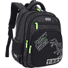 Рюкзак "deVENTE. Grade. T-Rex" школьный жесткий 37x28x16 см (16 л) вес 700 г, плотный износостойкий полиэстер с водоотталкивающей пропиткой, 2 просторных отделения на молнии (одно отделение с разделителями для учебников, другое отделение с органайзер