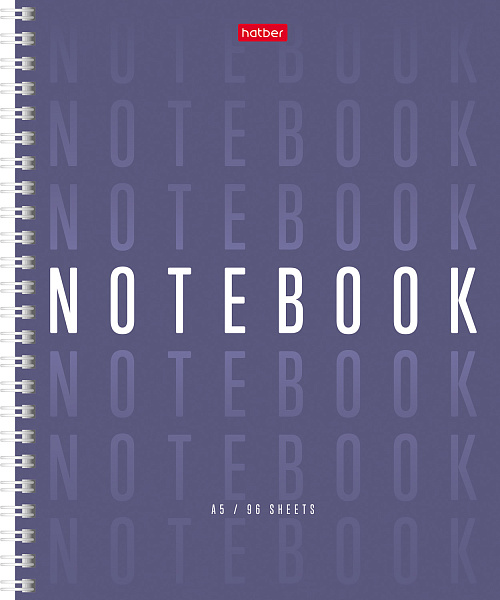 Тетрадь 96 л. лин. на гребне "Color style"  65г/кв.м  4 диз.в блоке