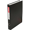 Папка 2 кольца 35 мм А4 "deVENTE" PP черная