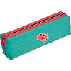 Пенал "deVENTE. Kitties" 21x6x5 см, прямоугольный, плотная ткань twill, на молнии, с аппликацией из каучука