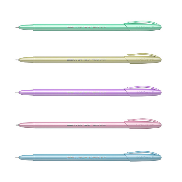 Ручка шариковая ErichKrause Neo® Stick Pastel 0.7, Super Glide Technology цвет чернил синий 