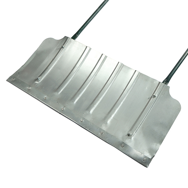 Движок для снега оцинкованный 750*330, с планкой, формованный (ДОФ) (Новгород)