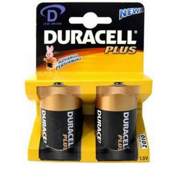 Батарейки КОМПЛЕКТ 2 шт, SONNEN Alkaline,  D (LR20, 13А), алкалиновые, блистер