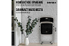 Стул складной BRABIX "Golf Lite CF-017", серебристый каркас, пластик чёрный