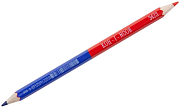 Карандаш двухцветный красный/синий Koh-I-Noor 3423, корпус синий+красный