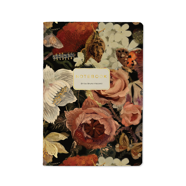 Тетрадь BV А5 40 л. лин. Bruno Visconti "FLORA.Lush Bouquet "FLORA.