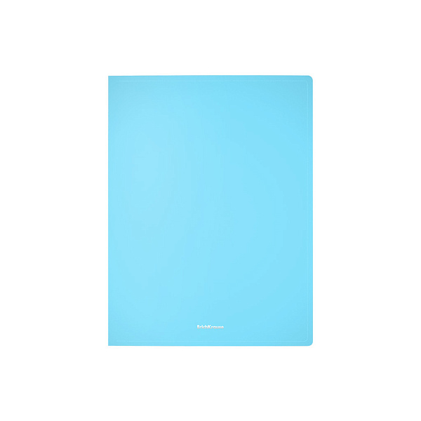 Папка 2 кольца 24 мм А4 ErichKrause Diagonal Pastel, пластиковая, ассорти 