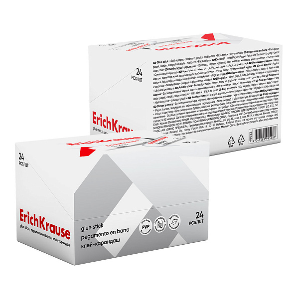 Клей-карандаш  19 г ErichKrause EasyStick