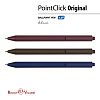 Ручка шариковая автомат. 0,38 мм "PointClick.ORIGINAL", СИНЯЯ (3 цвета корпуса)