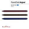 Ручка шариковая автомат. 0,38 мм "PointClick.ORIGINAL" СИНЯЯ (3 цвета корпуса)