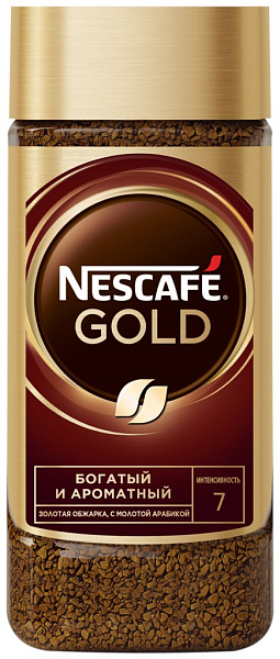 Кофе раст. Nescafe Голд ст/б 190 г