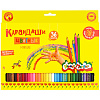 Карандаши 36 цв. "Каляка-Маляка" деревян., шестигран., карт.уп.