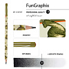 Карандаш чернографитный HB "Fun Graphix.Динозавр" (пластиковый корпус)