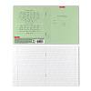 Тетрадь 12 листов в косую линию ErichKrause Классика с линовкой зеленая, (в плёнке по 10 шт.)