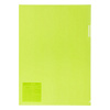 Папка - уголок A4 "Expert Complete" Trend NEON 180 мкм волокно лайм EC210030021