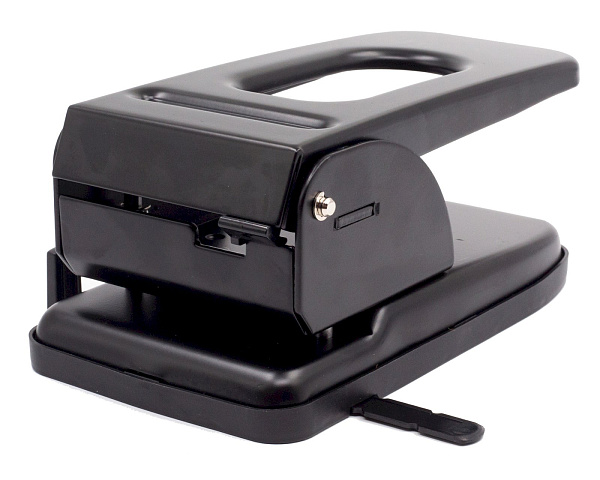 Дырокол на 70 листов, черный, WORKMATE