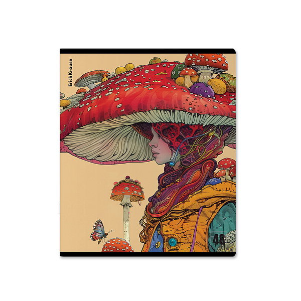 Тетрадь 48 л. кл. "Forest Fashion", твин-лак ErichKrause _MIX-PACK